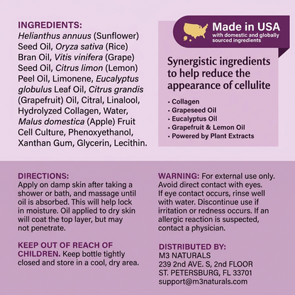 Anti Cellulite Massage Oil